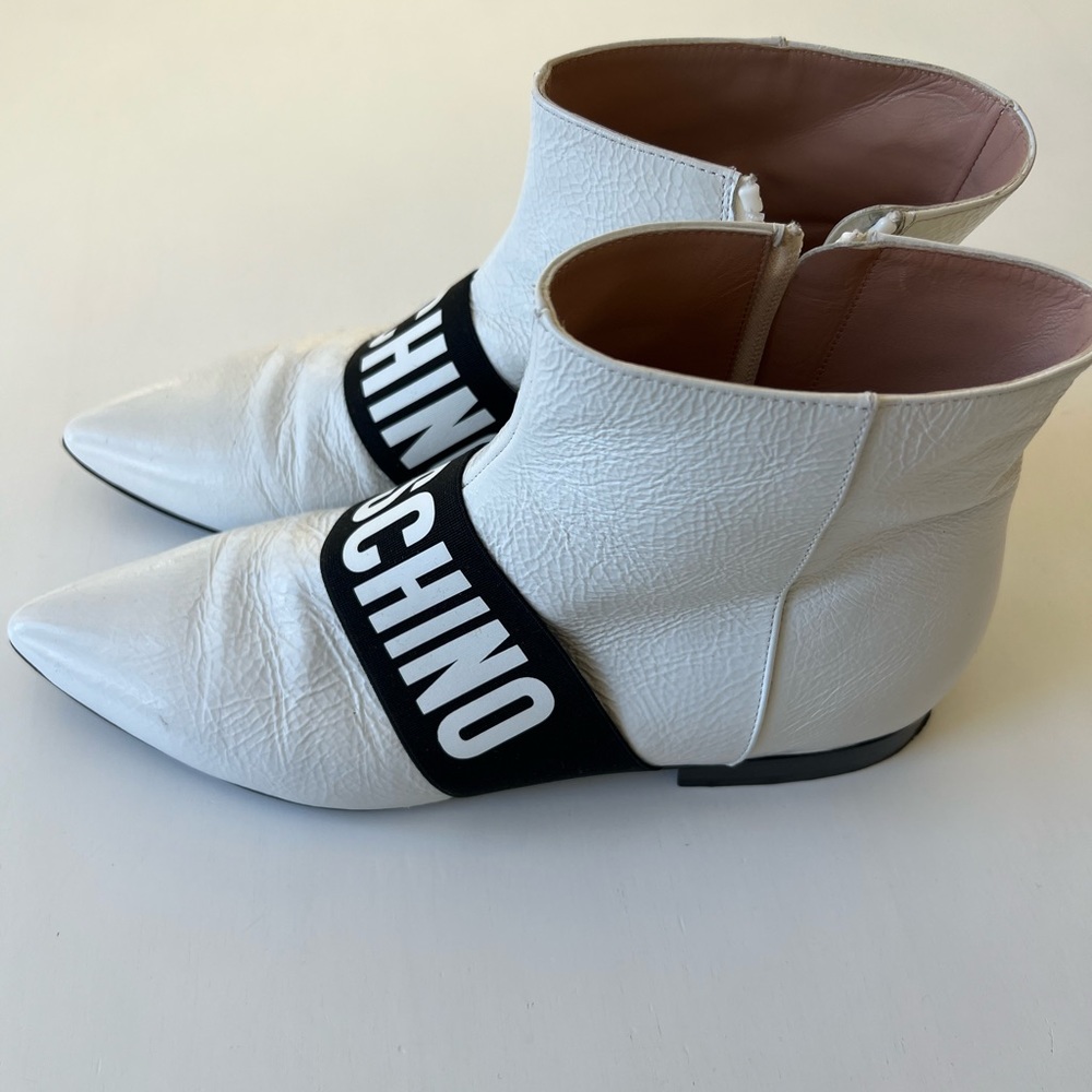 Moschino Booties. Great condition